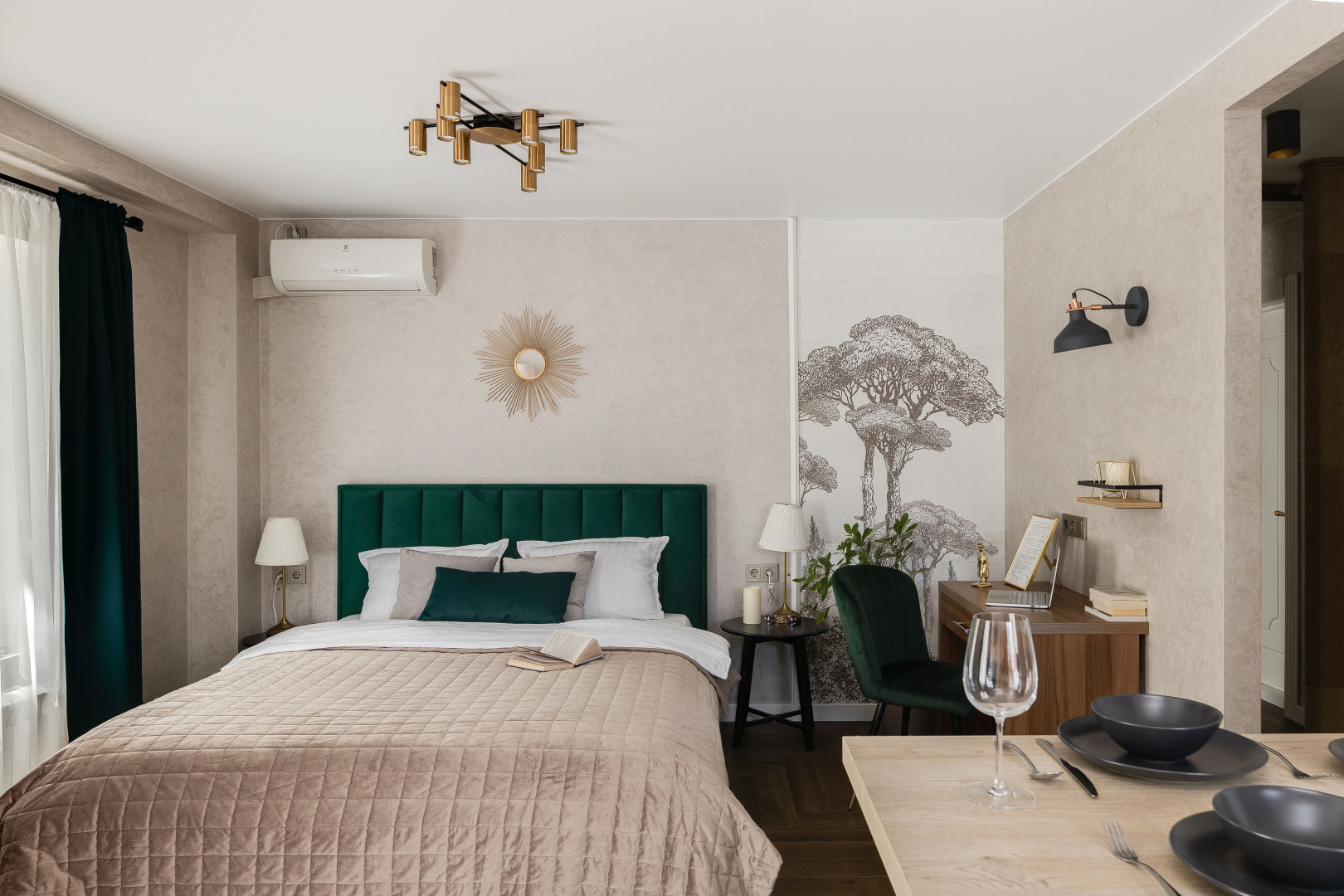 Апартаменты Изумруд Бауманская