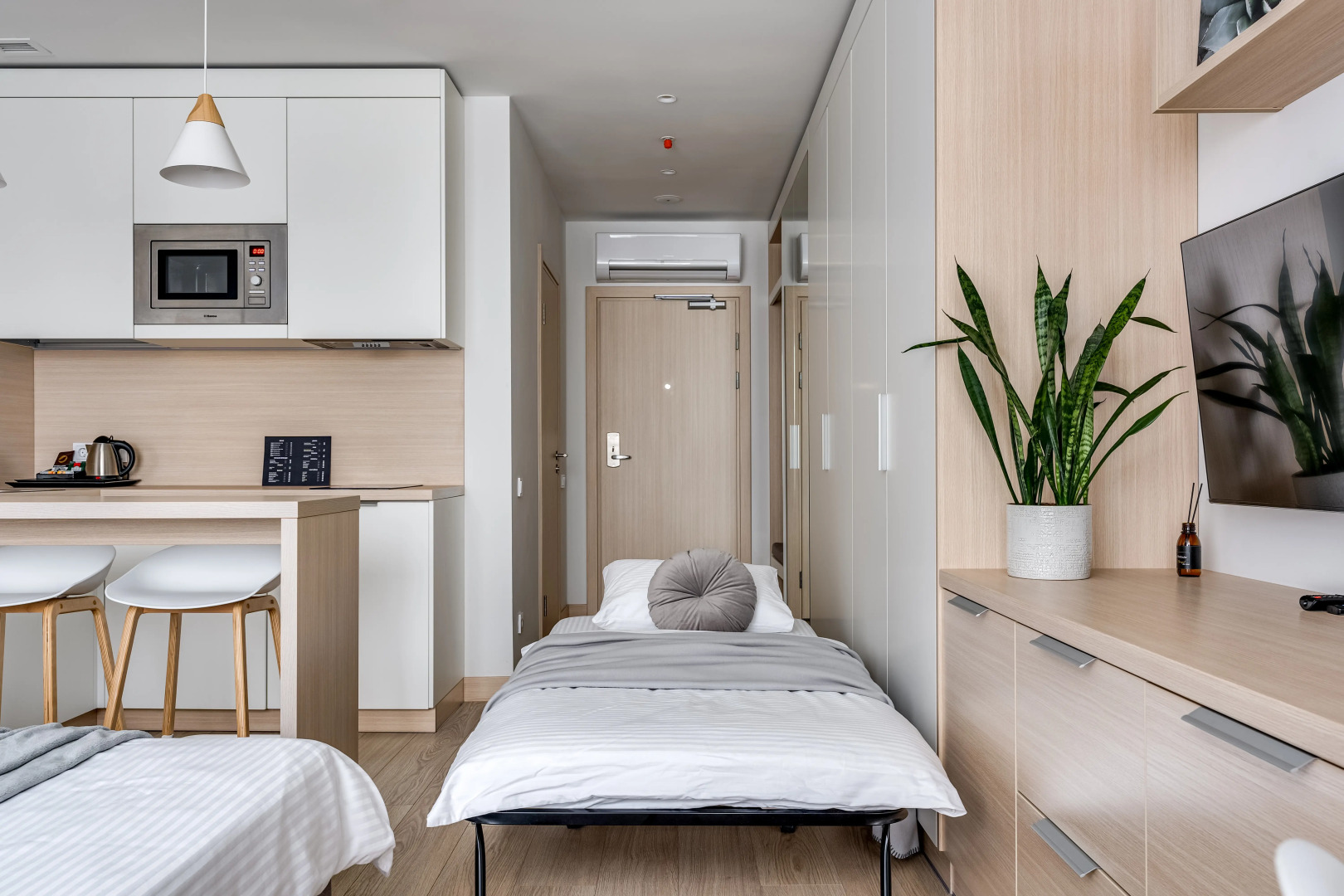 Апартаменты Grey Apartment с видом на город