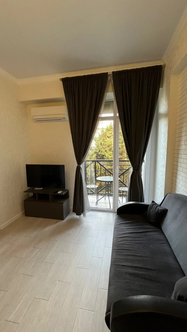 Апартаменты Евро 2-ком с балконом возле моря в центре Адлера Ajax