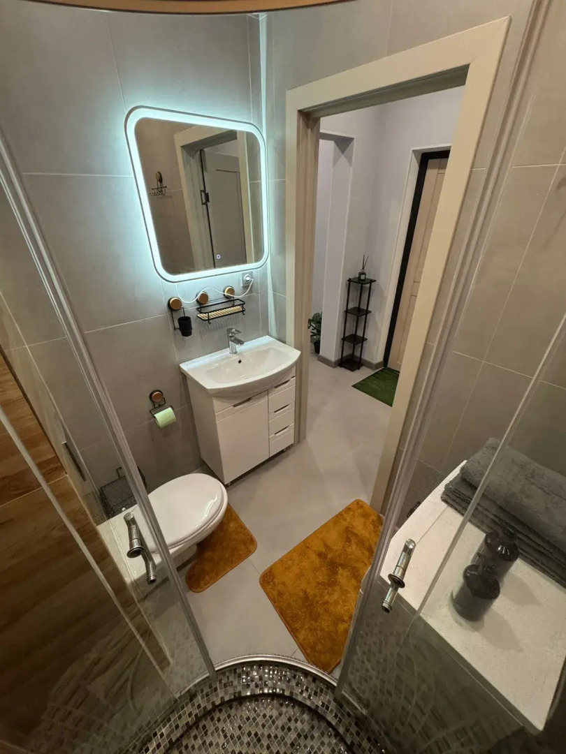 Квартира 2-к Квартира у Сити-Мола, на 12 этаже с видом на Восход