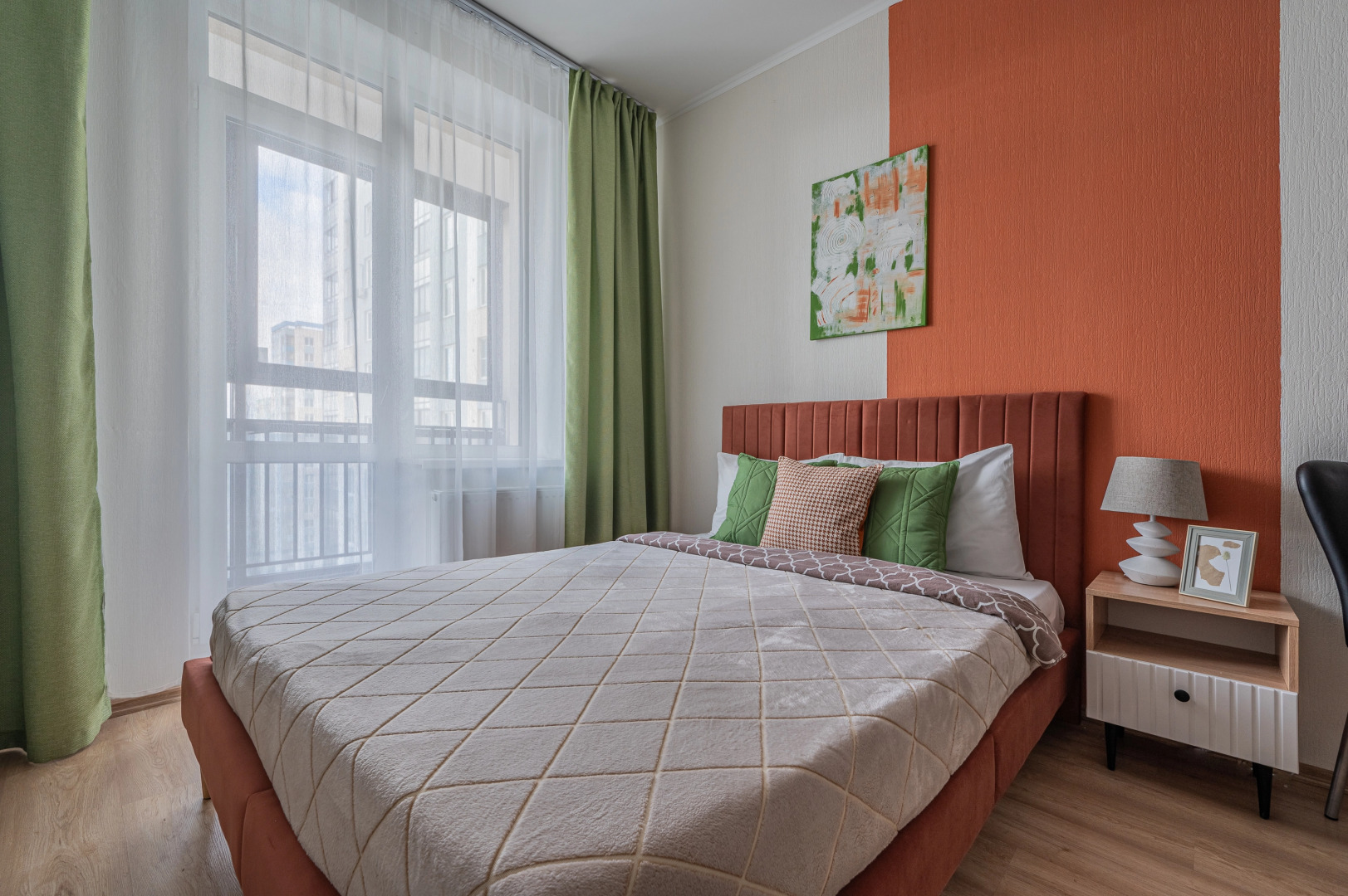 Апартаменты Студия Btv Aparts с Панорамным Балконом на Ботанике