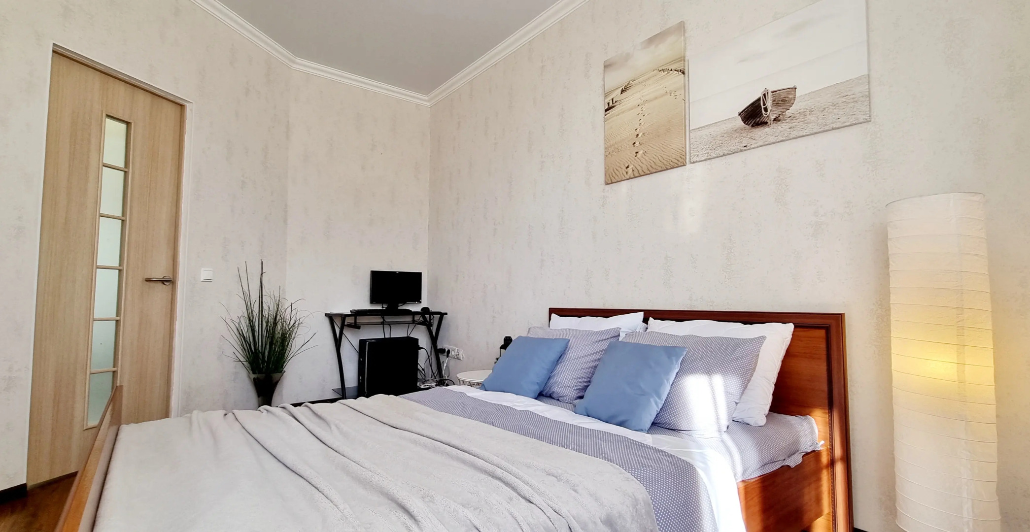 Апартаменты в южном районе с видом на город пляж рядом