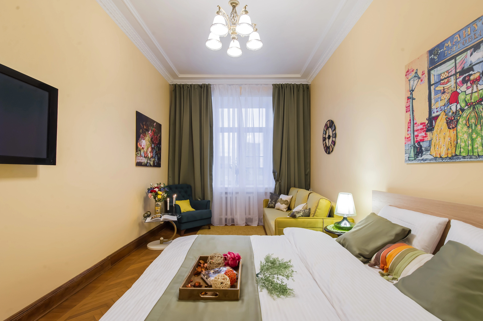 Квартира GM Apartments в Легендарной Сталинской высотке