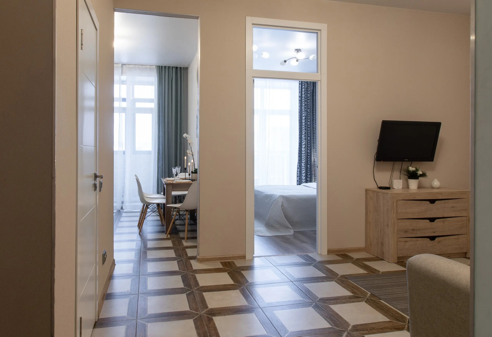 Квартира Comfort с отдельной спальней в ЖК Династия