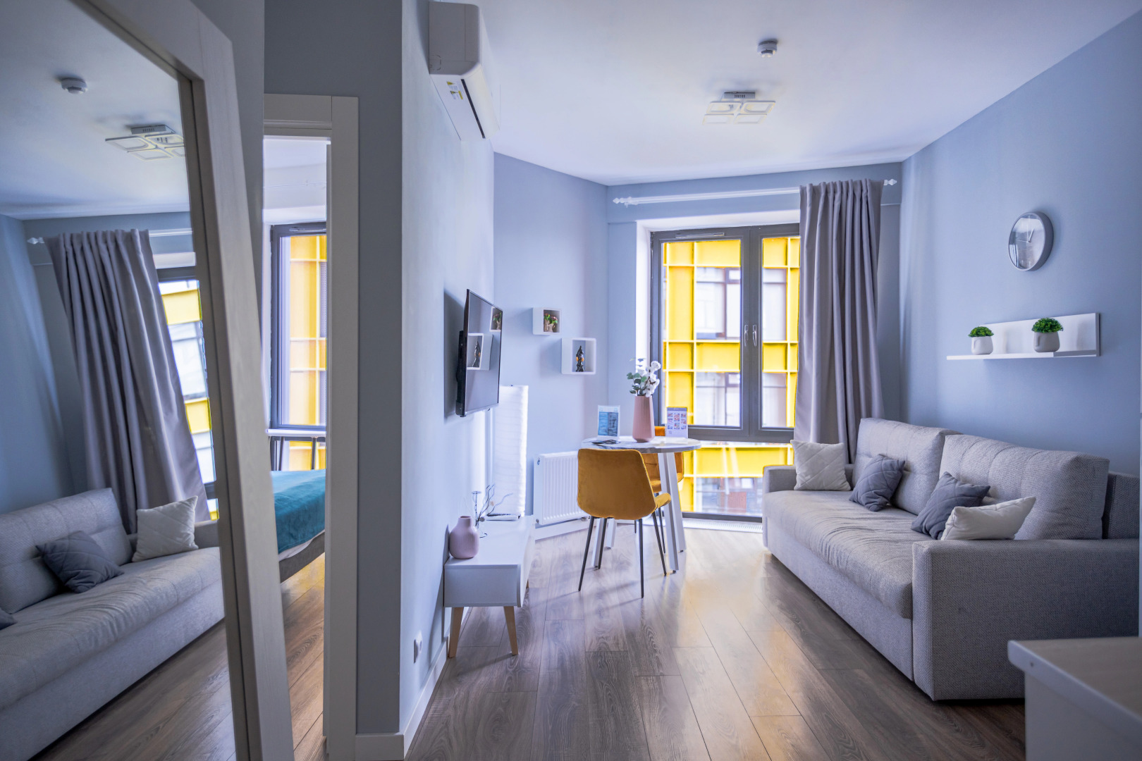 Апартаменты Lalapart Bluesky евродвушка на Новодмитровской улице