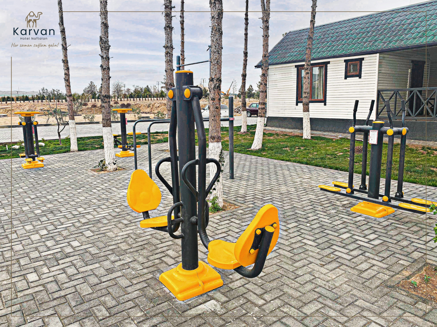 Отель Karvan Hotel Sanatorium Naftalan