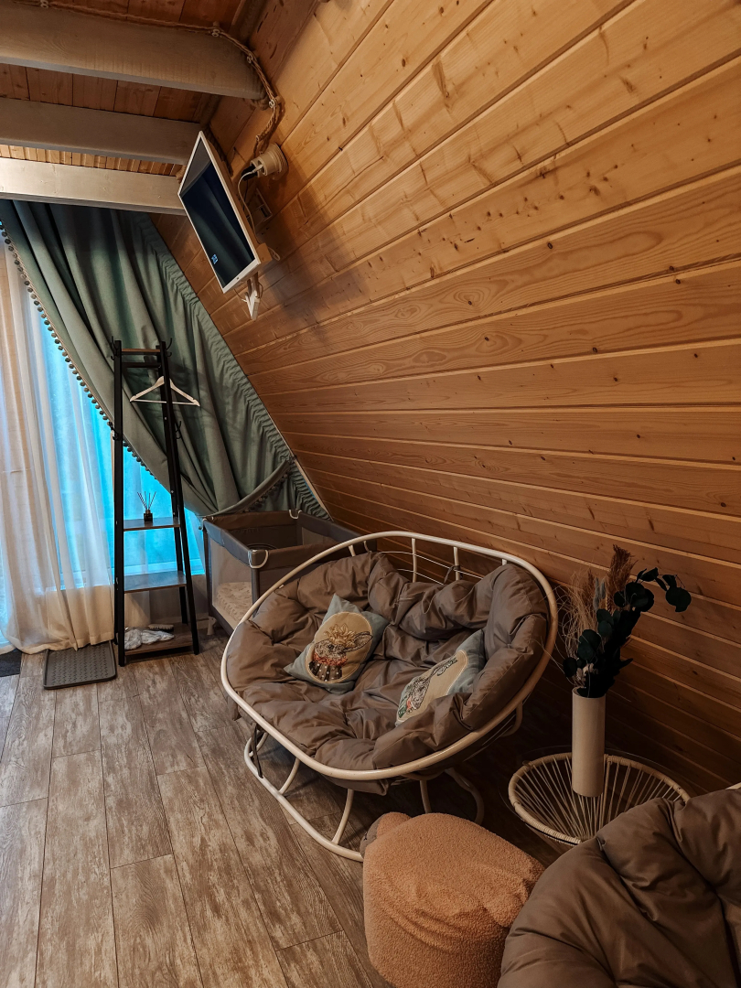 Частный дом Уютный домик A-Frame 4