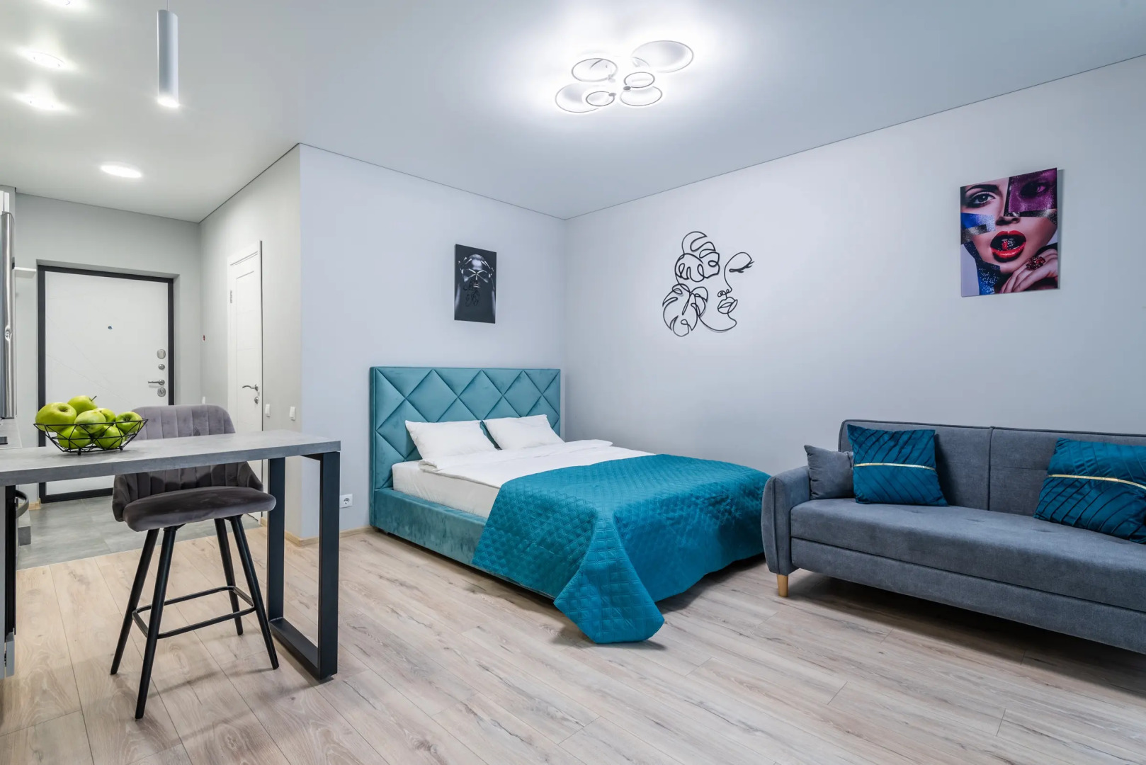 Квартира студия на сутки Минск Мир Быстрое заселение Wi-Fi Подходит для командировок и отдыха