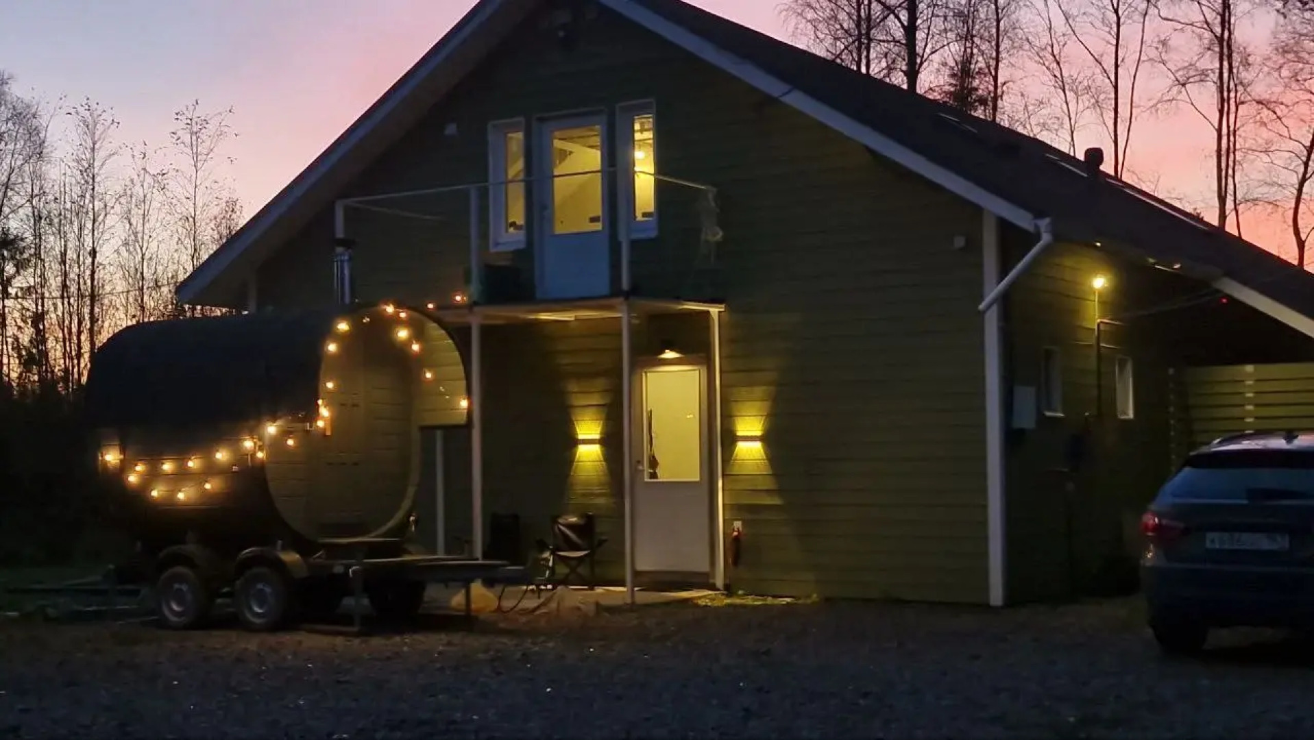 Частный дом Уединение в лесу