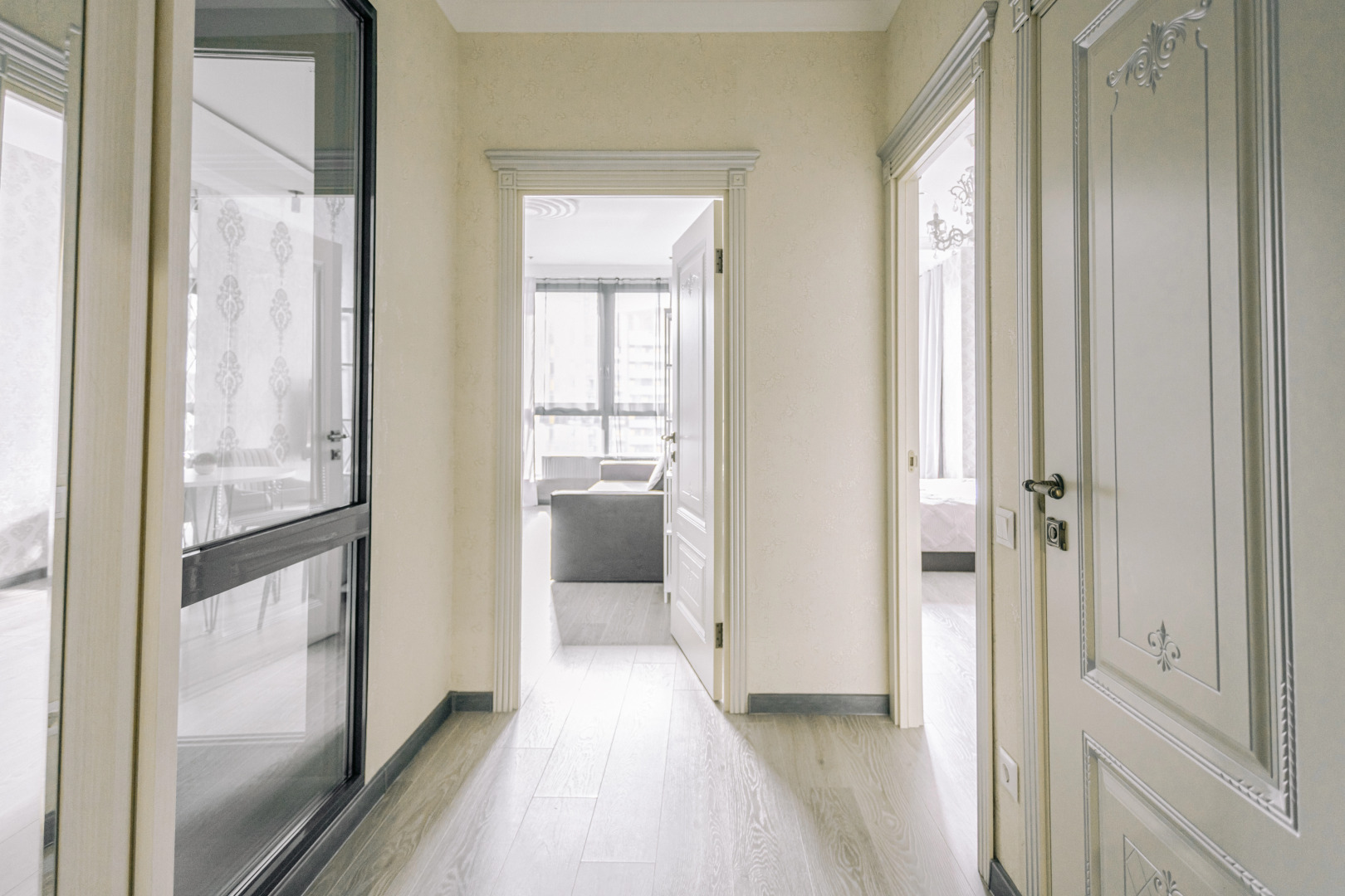 Апартаменты Lalapart Classic четырехместная 48 м в ЖК Лайнер