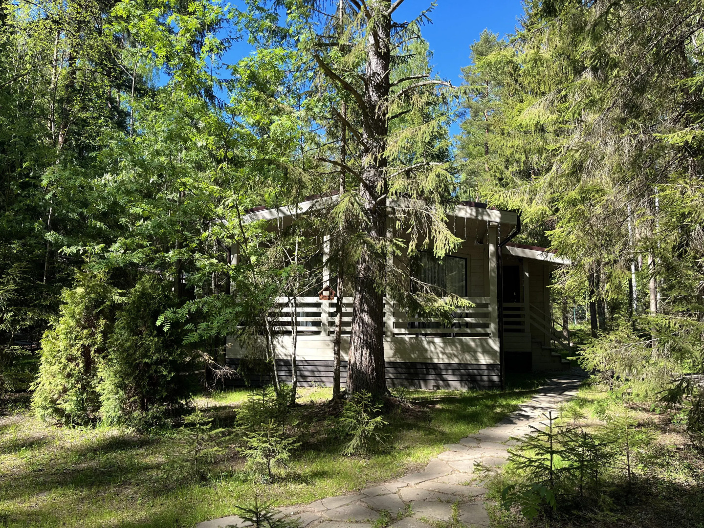 Лесной домик на берегу Озера Волго на Селигере - коттеджи Сосновый бор