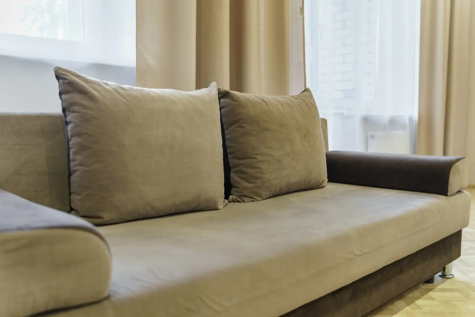 Апартаменты студия в новом доме в центре Тюмени