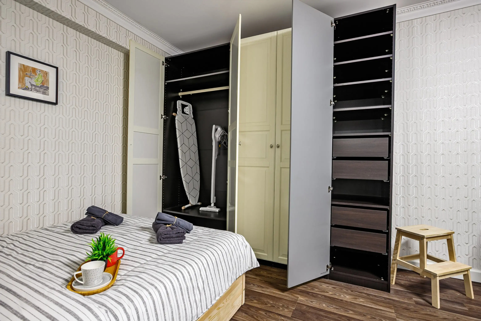 Апартаменты Belorusskaya railway station cozy apartment with parking