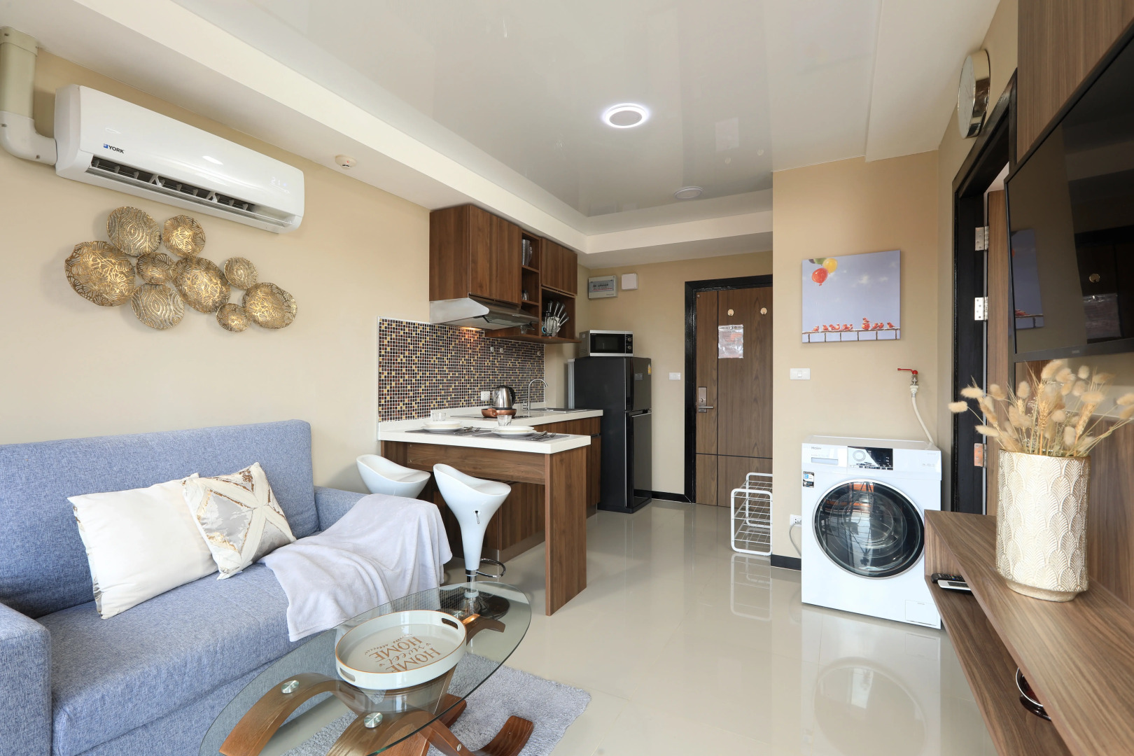 Апартаменты 1‑комнатные с балконом рядом с пляжем Найхарн NBC‑P809