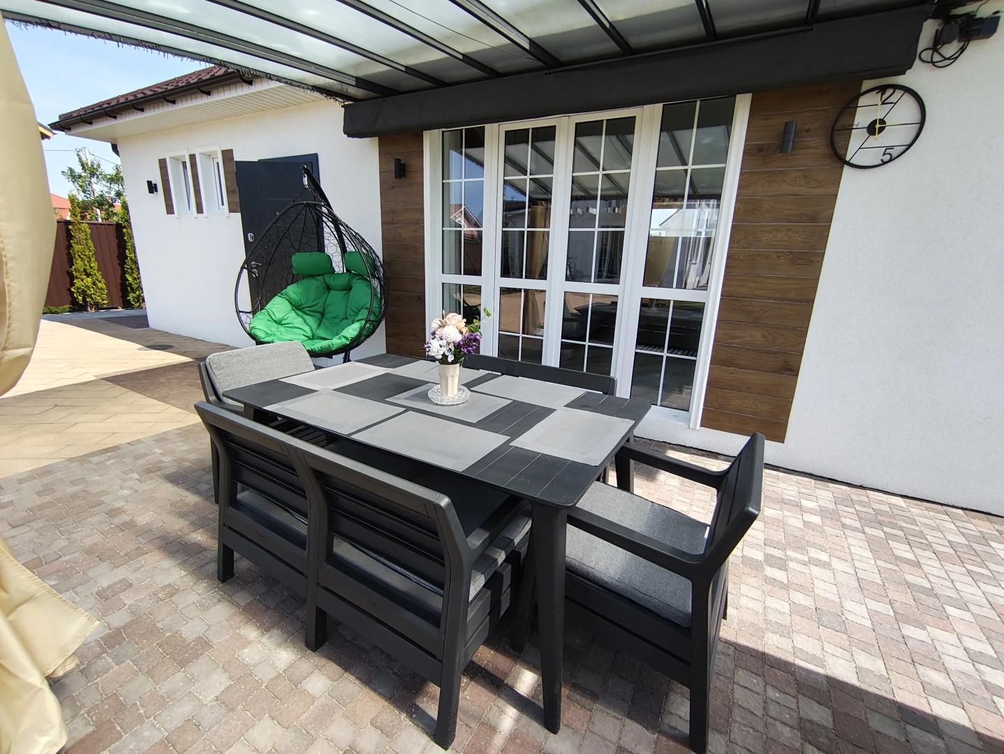 Гостевой дом с лаунж зоной, барбекю и баней