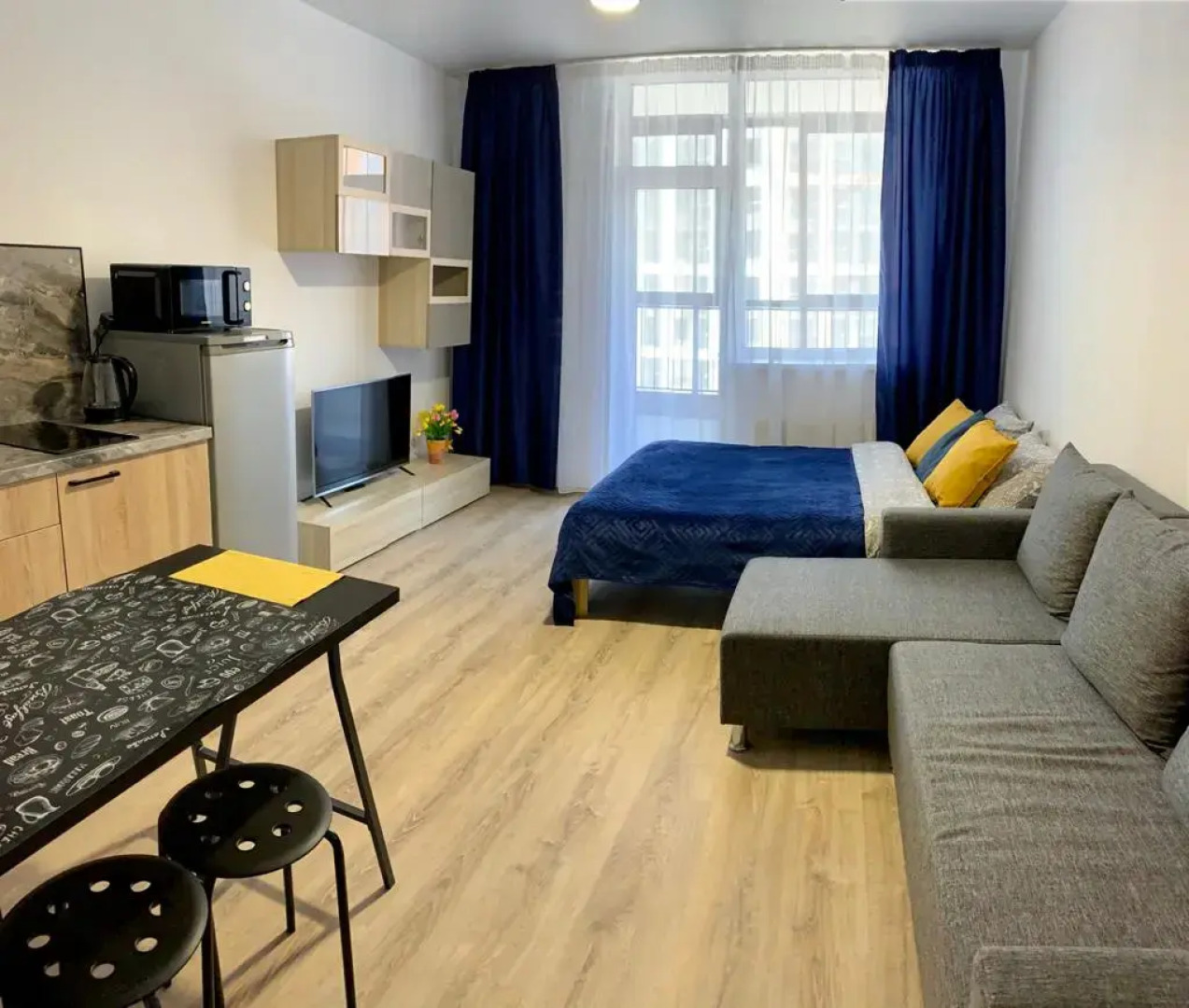 Квартира  Аstrea-студия рядом с ЭКСПО