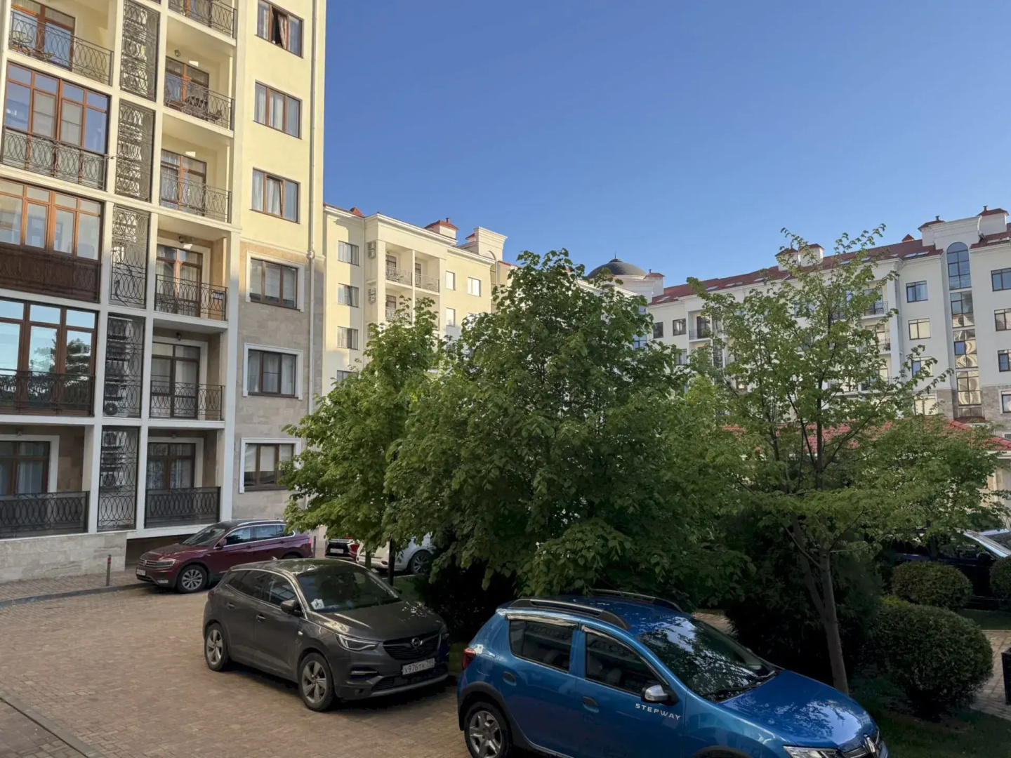 Квартира 094 1-комнатная с Балконом у Моря и Бассейн на Территории