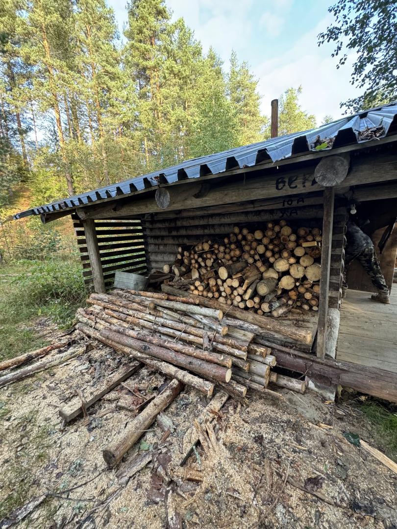 Частный дом Ретро-дача в Карельской деревне