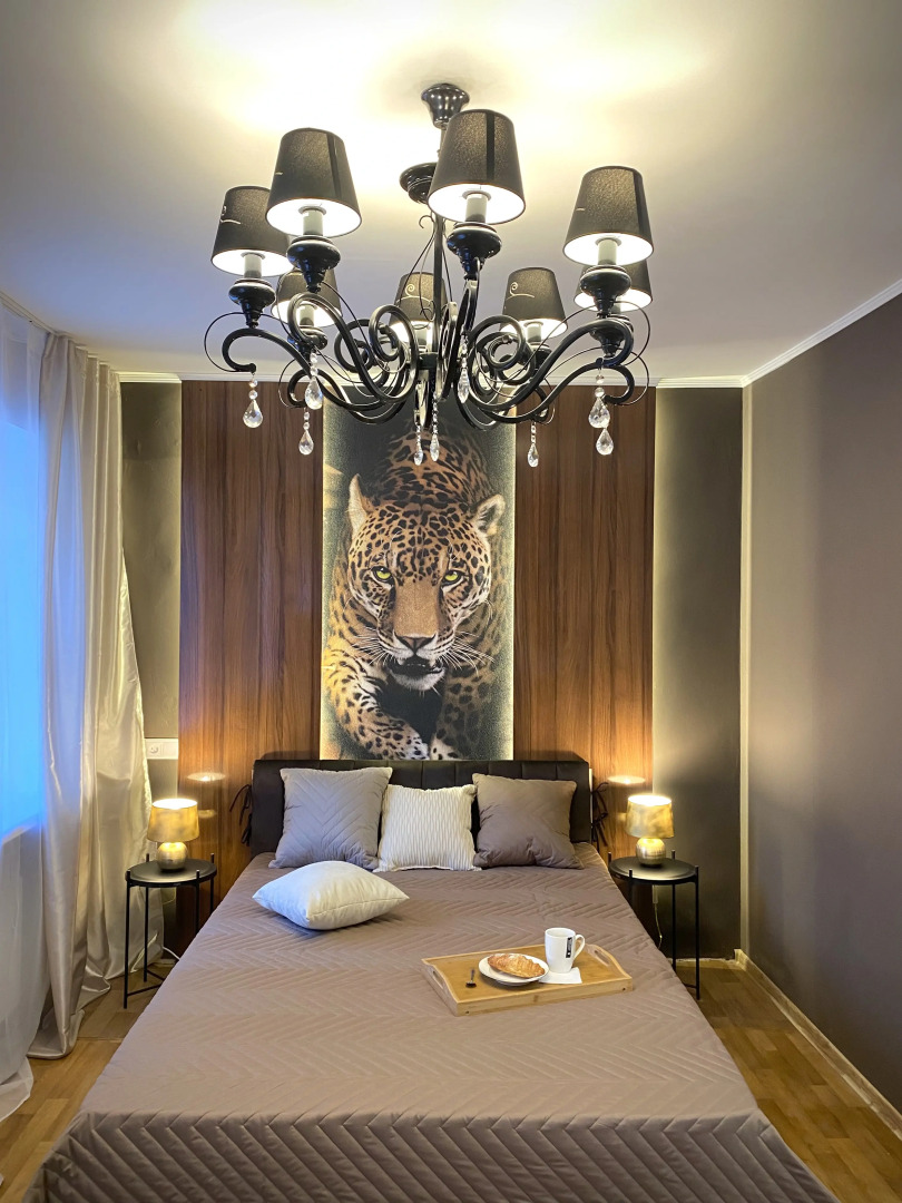 Квартира Студия рядом с набережной с круглой ванной