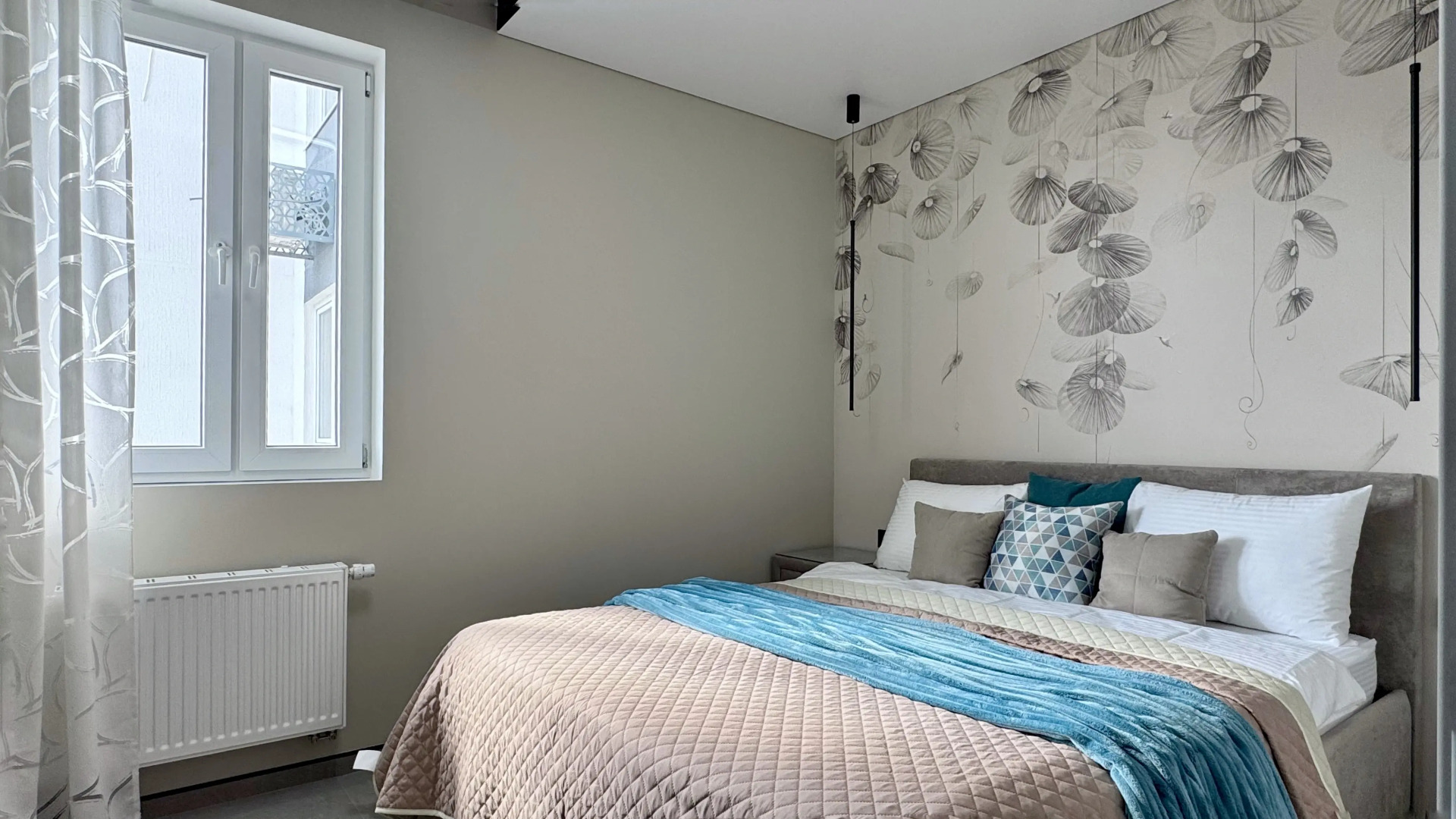 Апартаменты с балконом и видом на море  ЖК Фрукты 77 Я на Море