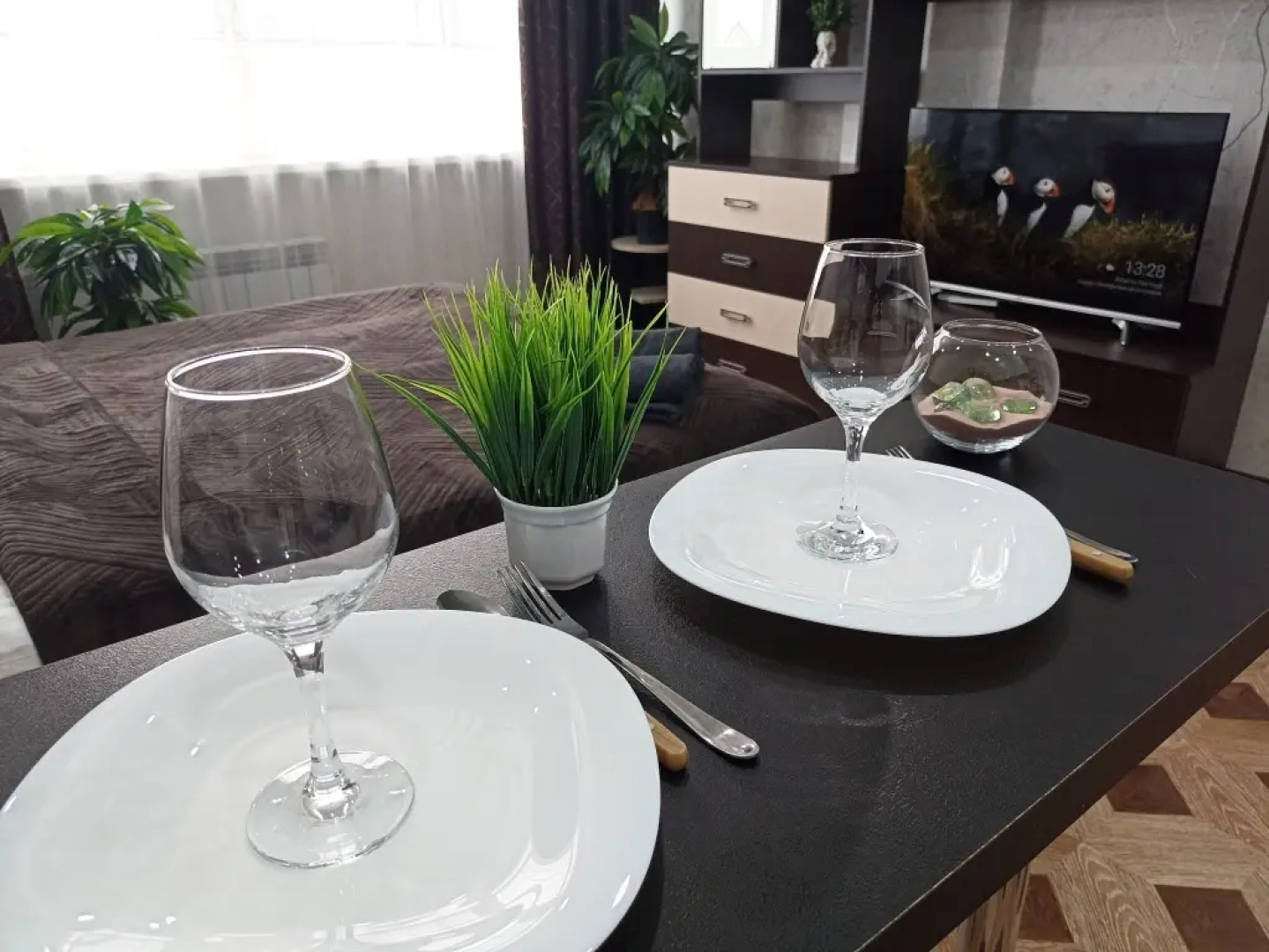 Апартаменты на 14 этаже с завораживающим видом из окна