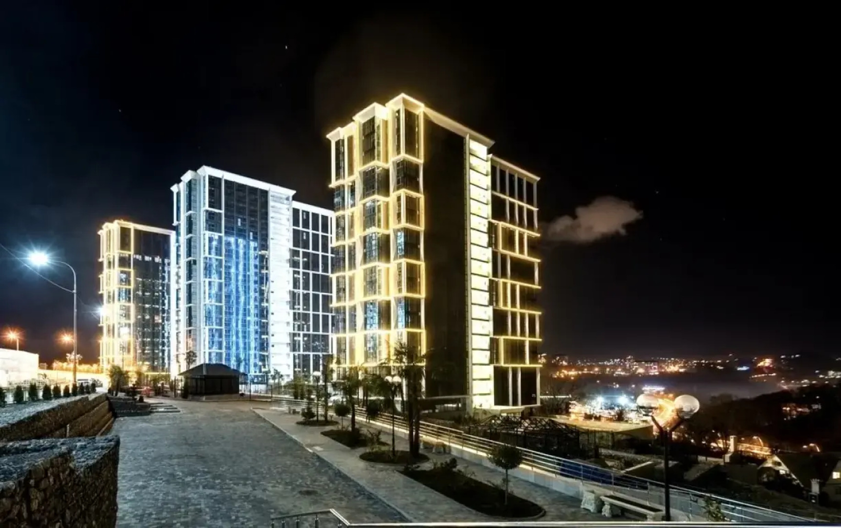 Апартаменты Сочи Парк Lamare Двухкомнатные с Панорамным Видом на Горы