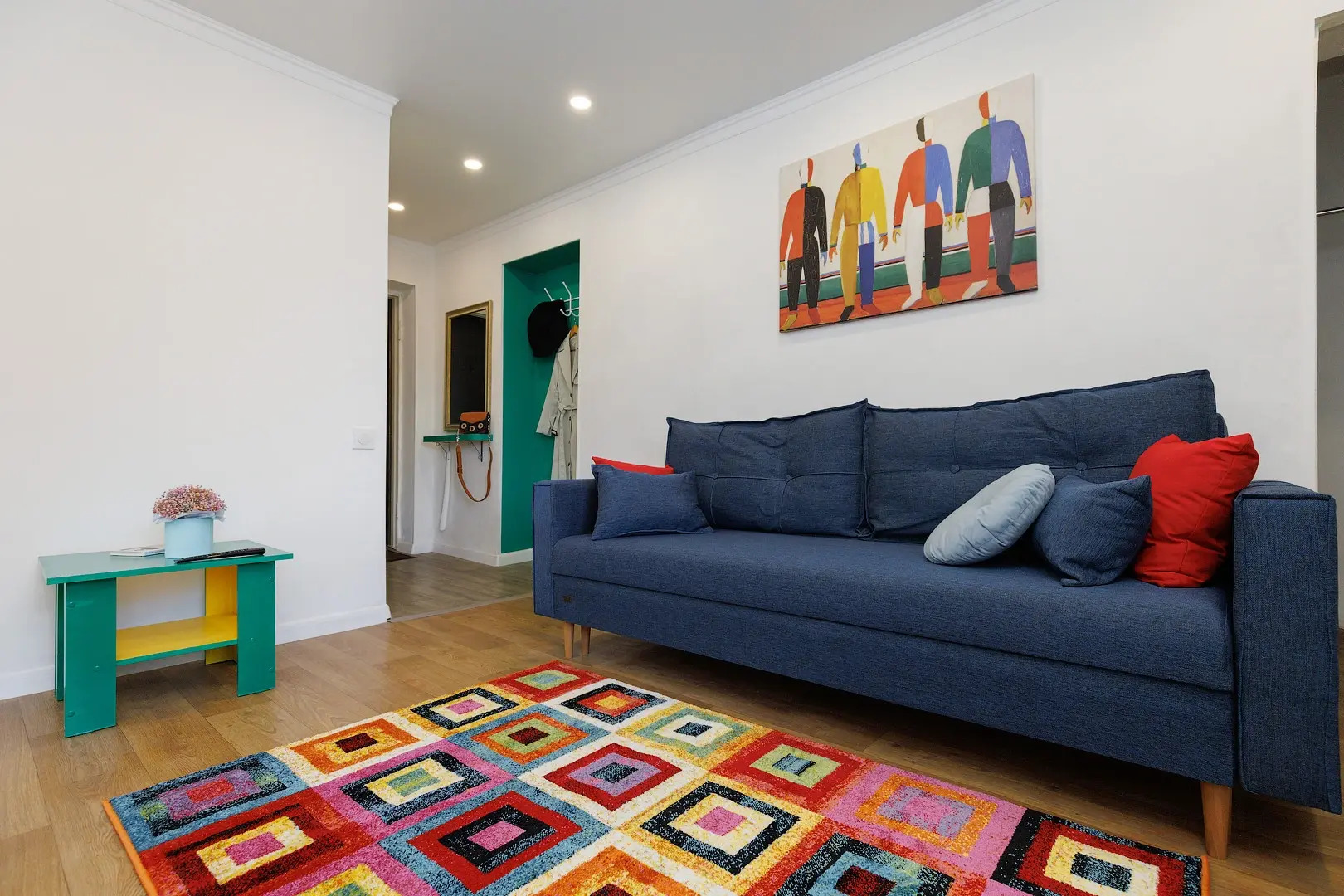 Апартаменты двухкомнатные в центре города