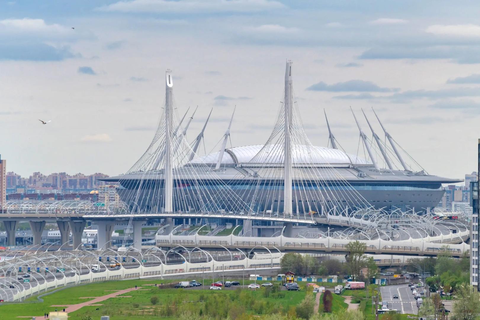 Просторная Евро2к на 12 этаже с видом на Финский залив