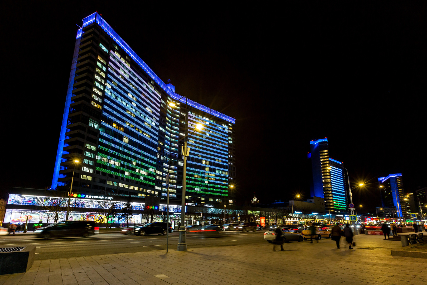 Great view on Kremlin 2 rooms apartment 23 floor