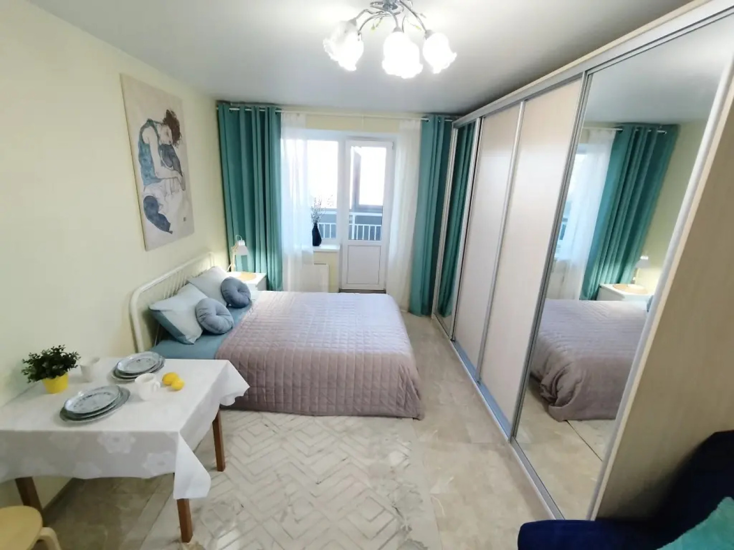 Апартаменты Семейные с Балконом Lesnaya