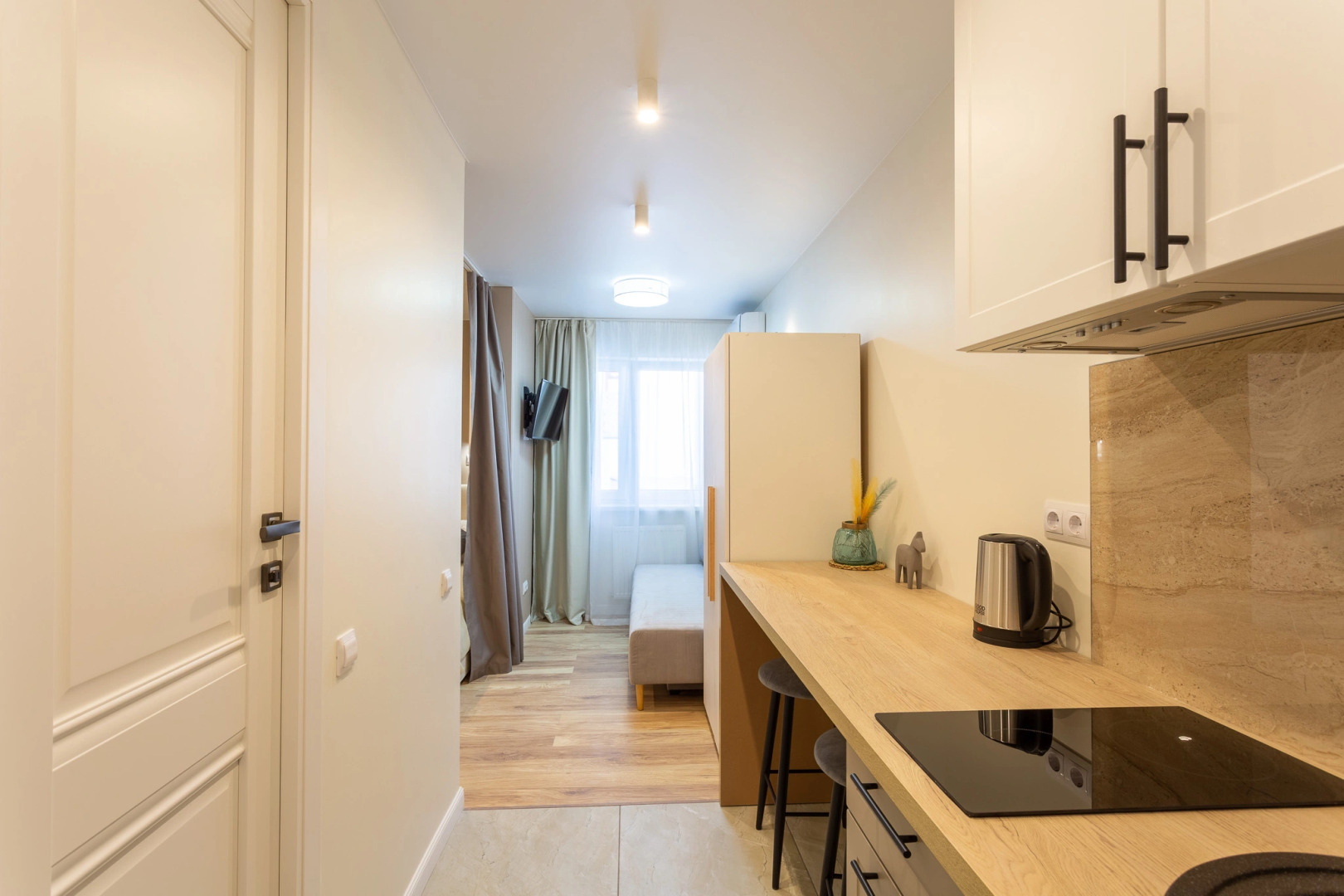 Апартаменты Морент с дизайнерским ремонтом в ЖК «Фрукты»