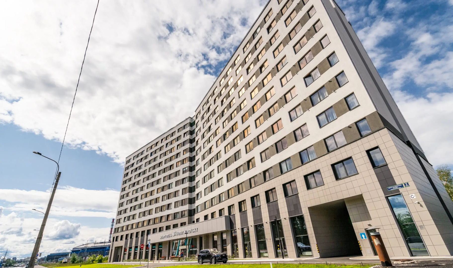 Апартаменты GLOBALSTAY Новая Студия на 3-х гостей Кировский Авенир 8 минут Метро Автово