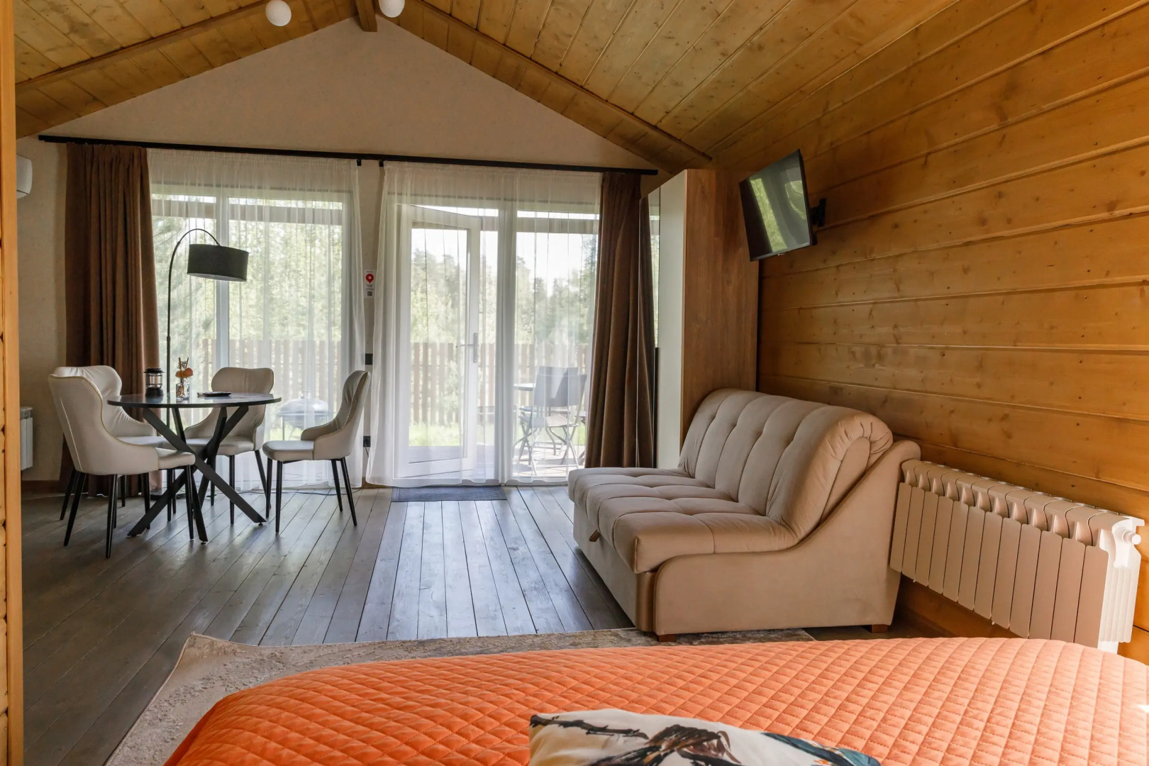 Частный дом 46м в лесной зоне рядом со Звенигородом