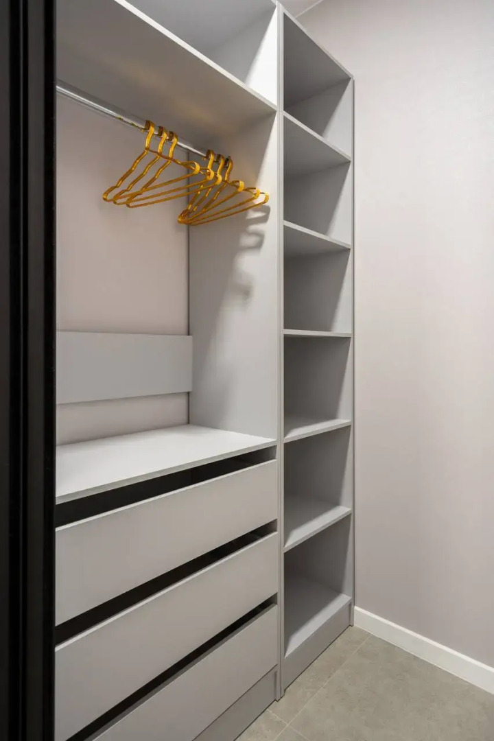 Квартира в синих тонах