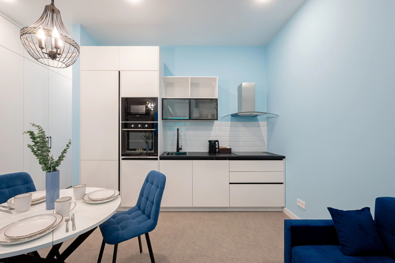 Апартаменты Уютная студия с видом на набережную Фонтанки