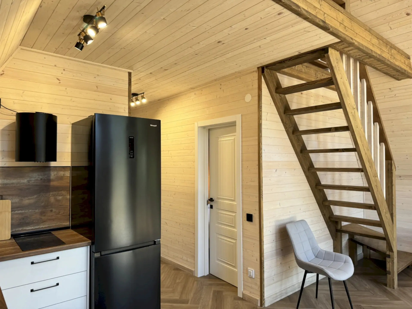 Частный Дом 391 А Фрейм Терраса с Видом на Горы Баня Фурако Мангал