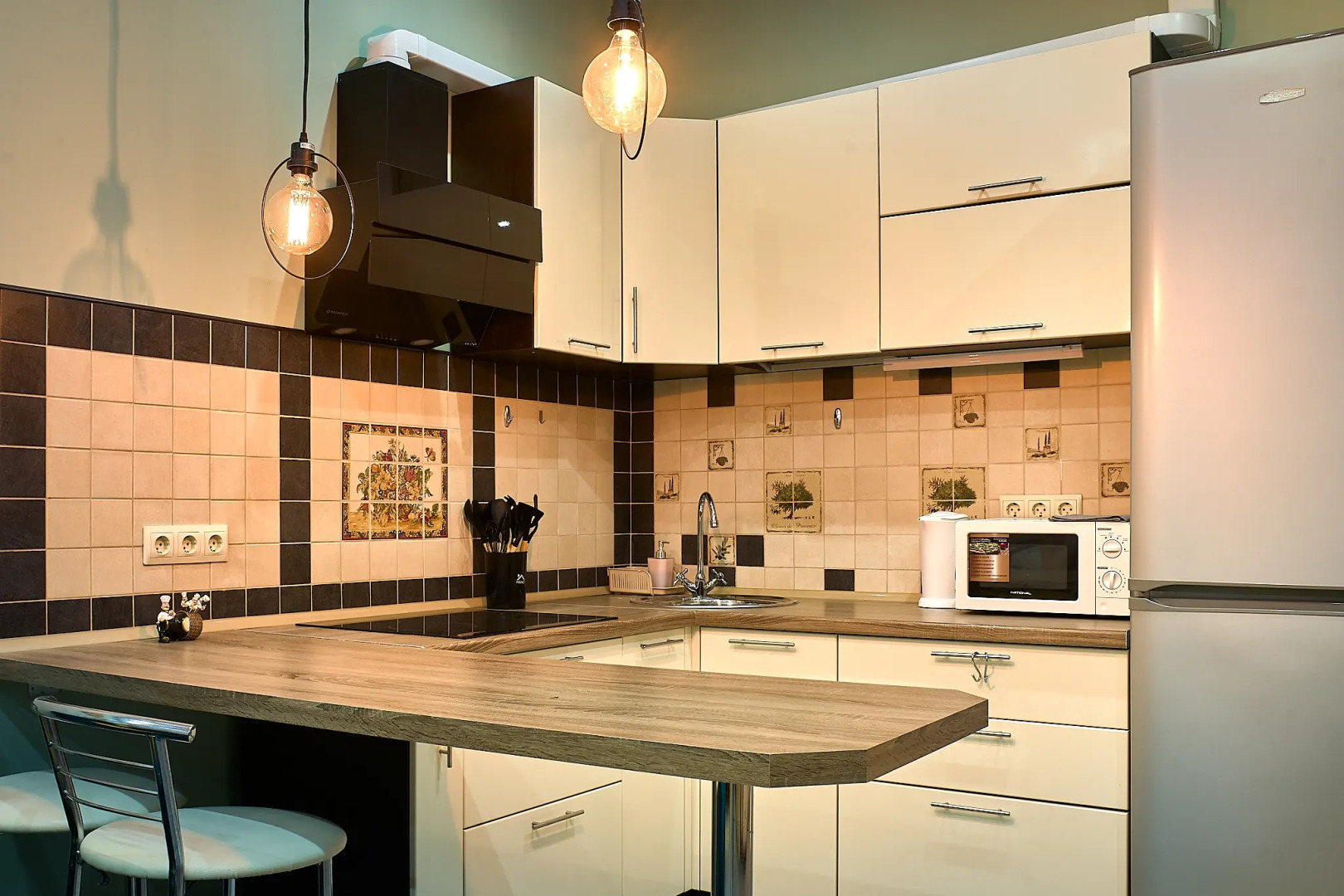 Квартира Просторная и уютная студия