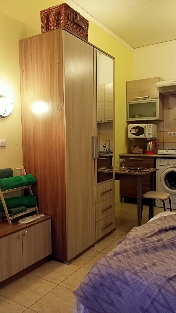 Квартира Студия на Берегу Озера с Лебедями