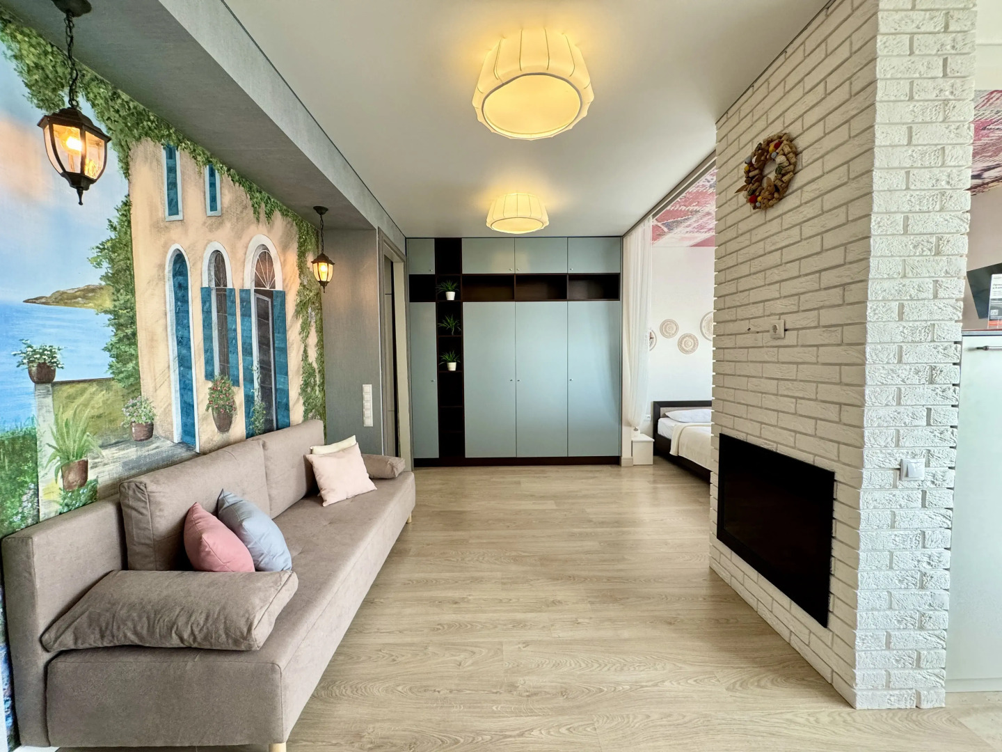 Квартира Студия с Видом на Парк