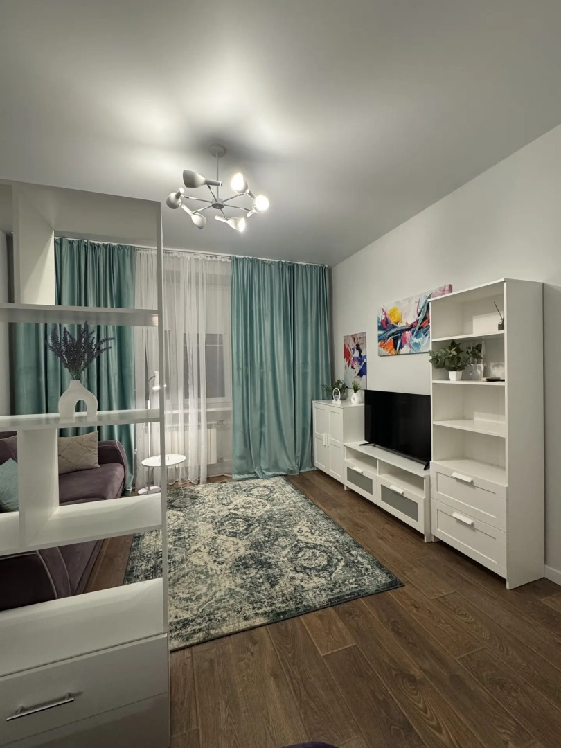 Квартиры "Пижама": 1-к «Лиловая мята» на Аллее Героев