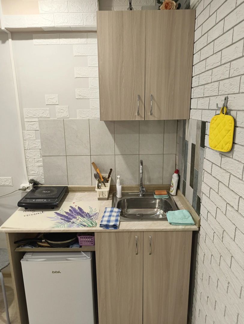 Апартаменты Стильная мини-студия рядом с Мамаевым курганом 1