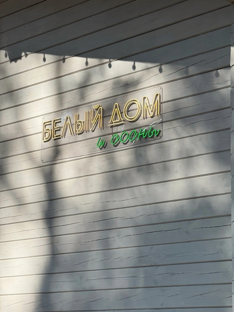 Частный дом Белый и сосны