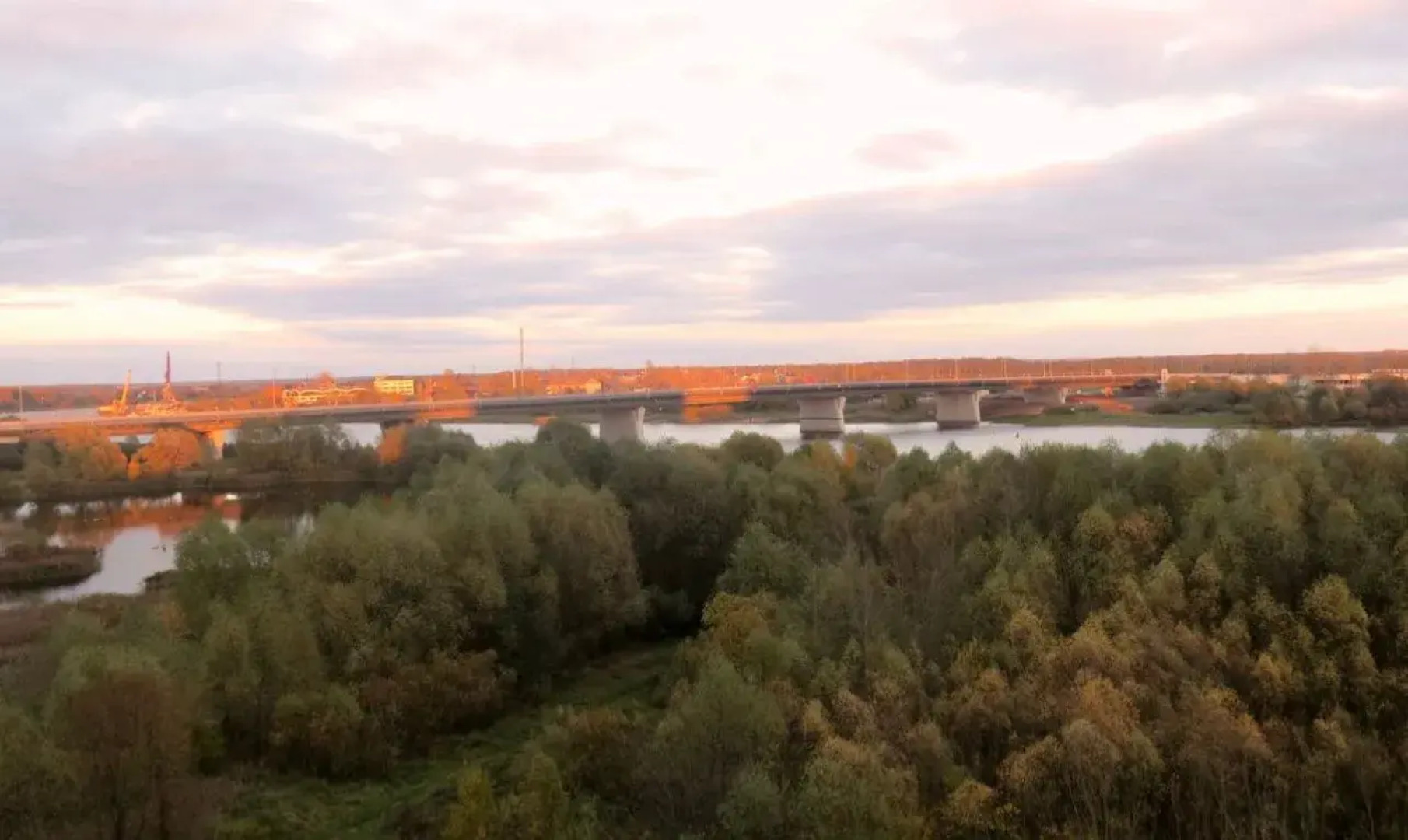 Квартира с прекрасным видом на реку Волхов