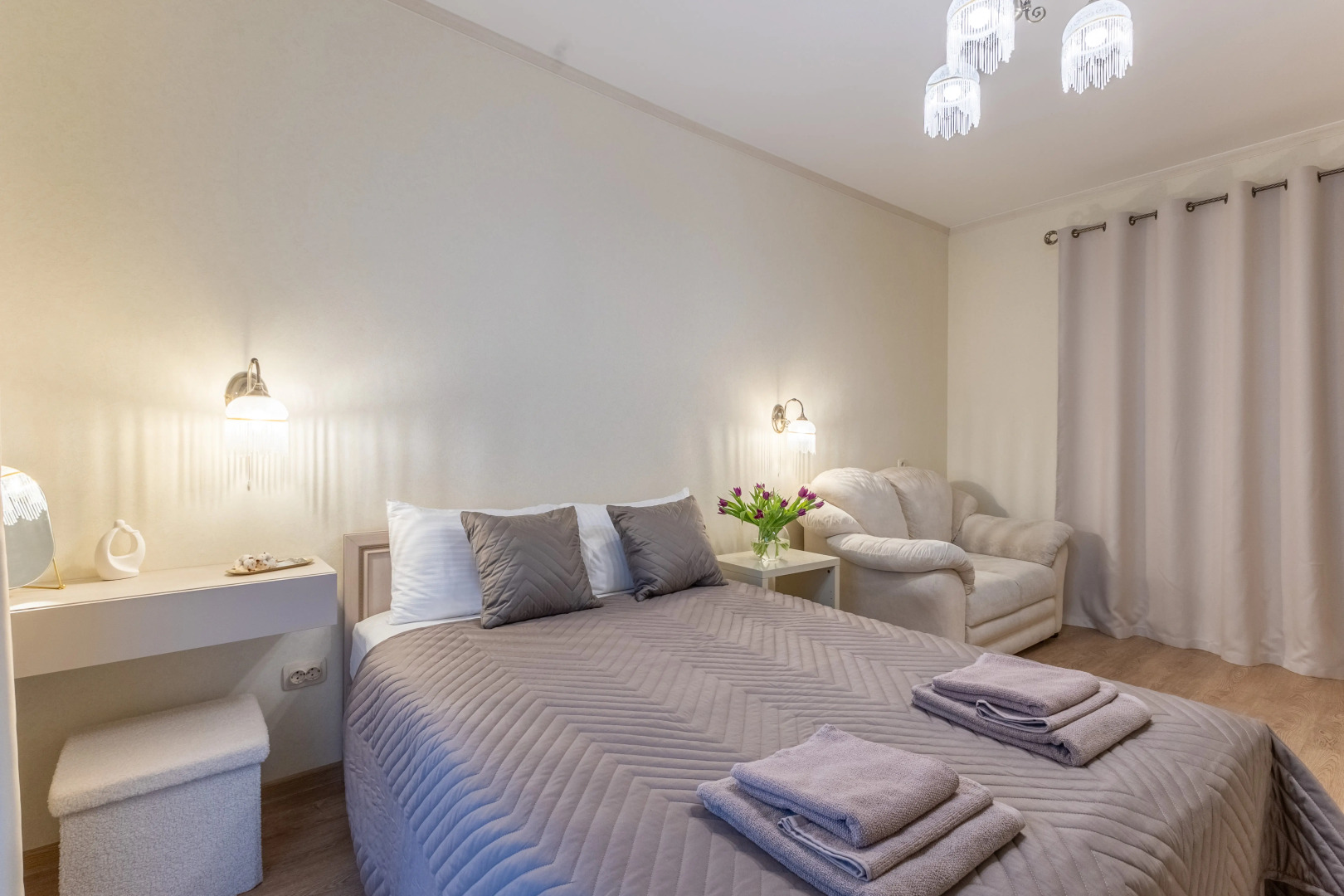 Апартаменты Атмосферная квартира в Сестрорецке