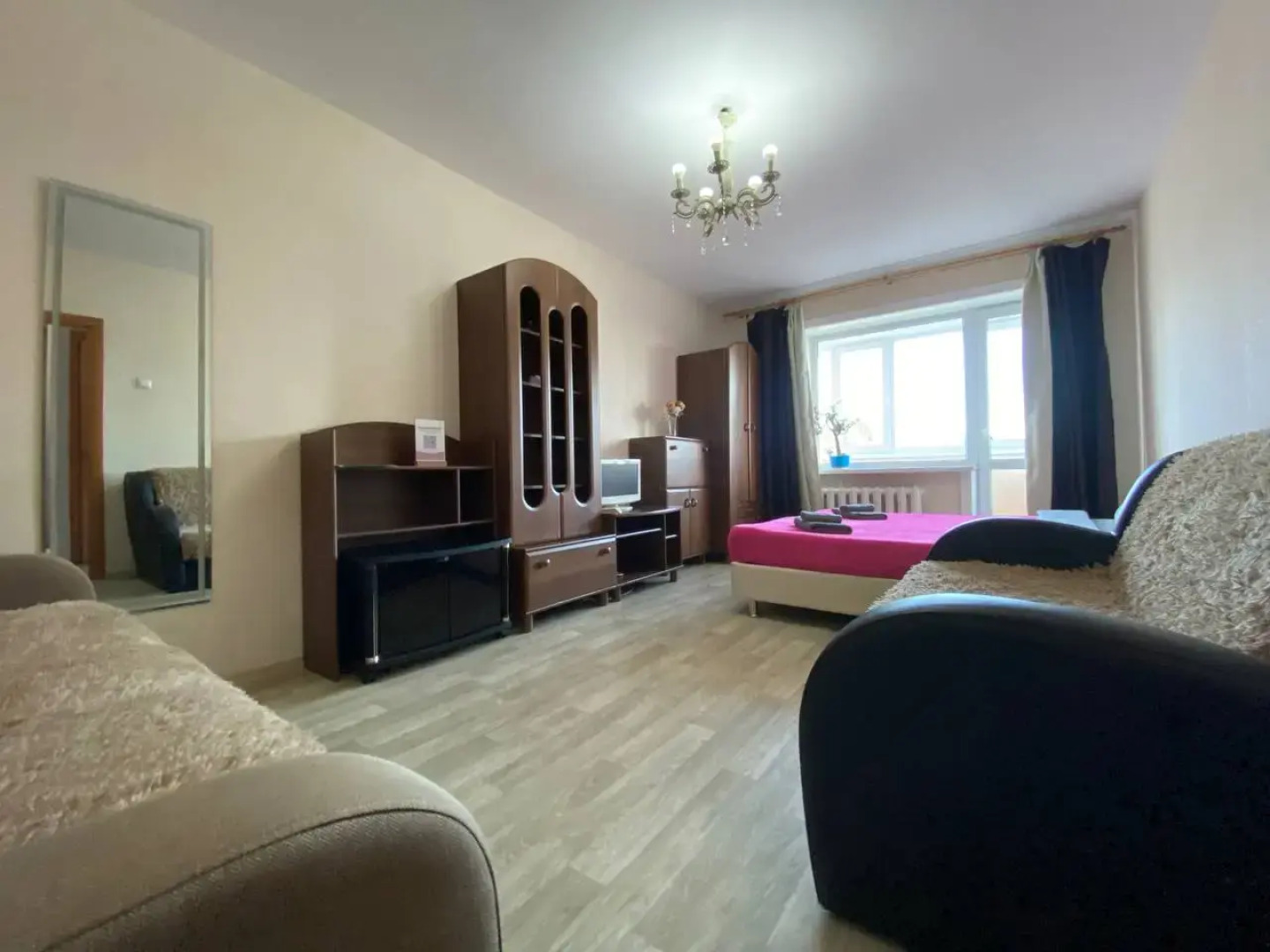 Квартира Солнечная Однушка у Площади Победы