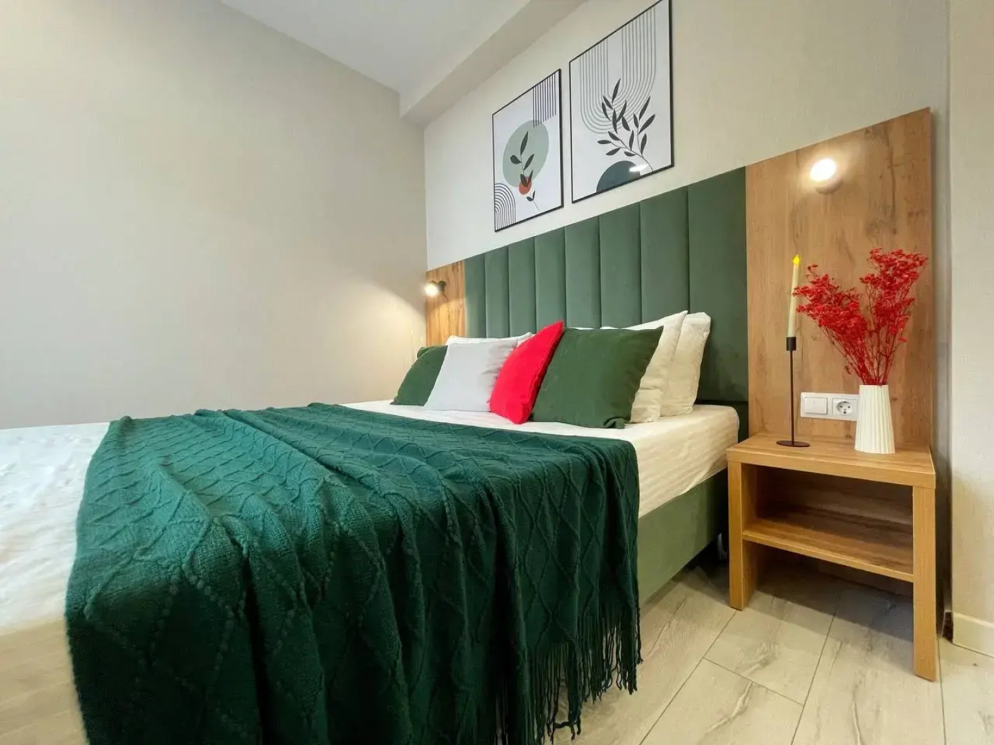 Апартаменты с Балконом 3 Минуты до Моря