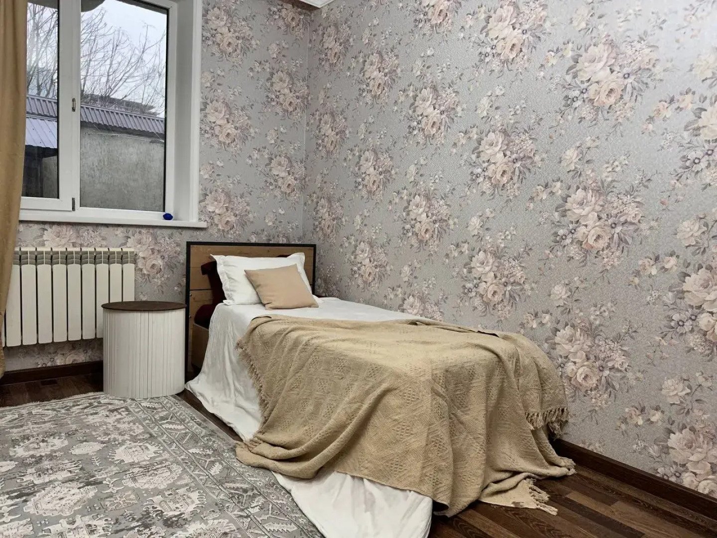 Квартира Просторная с Закрытым Двором и Кондиционером