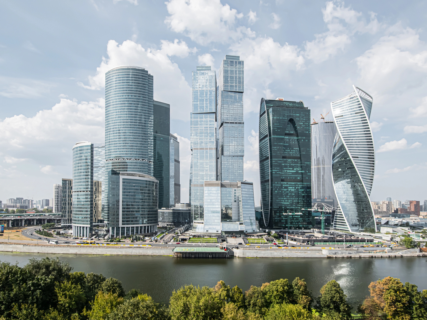 Квартира GM Apartments Шикарная Двушка в Москва Сити в Башне Око