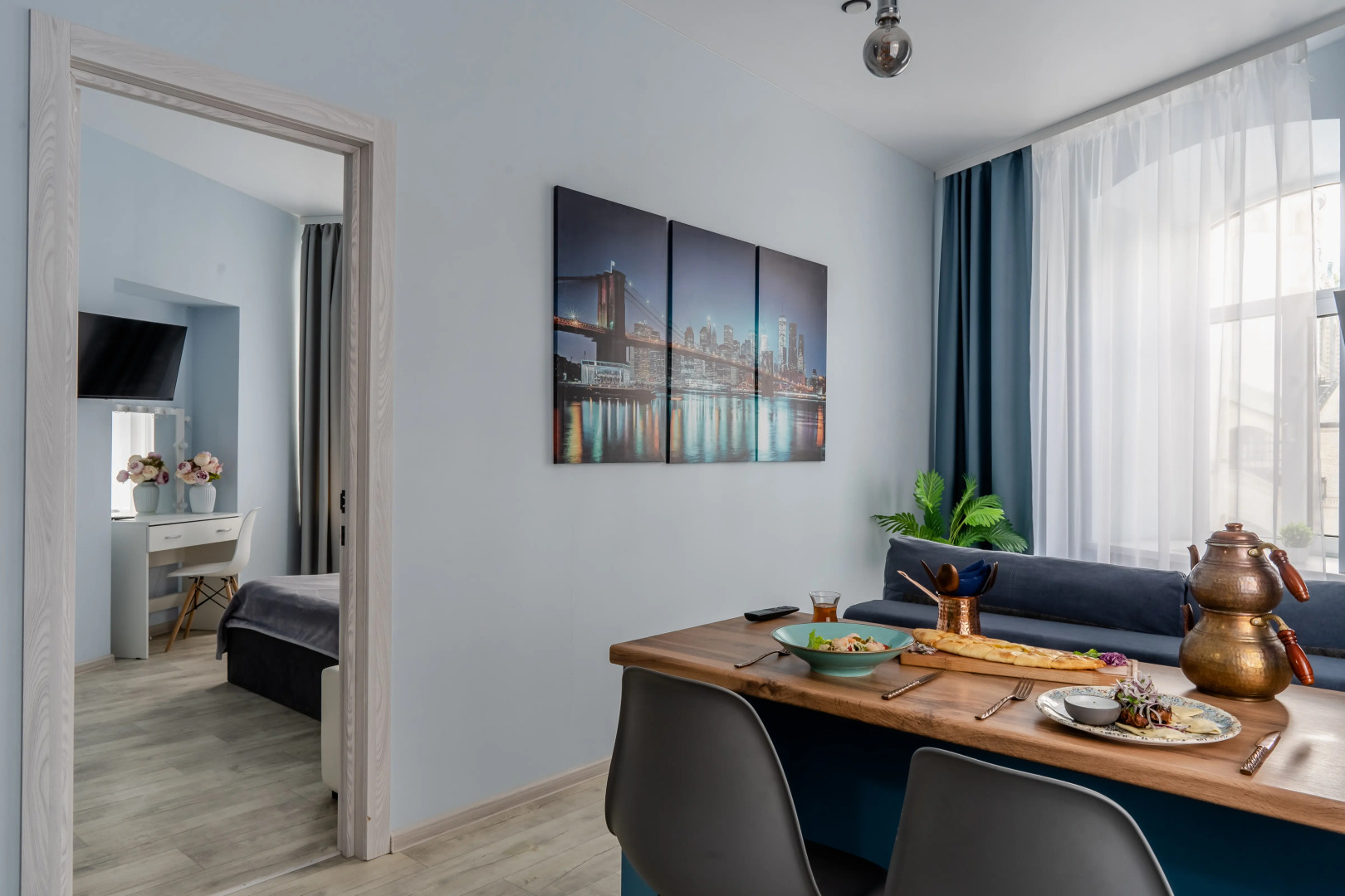 Апартаменты Новые Двухкомнатные с видом на Покровку №3