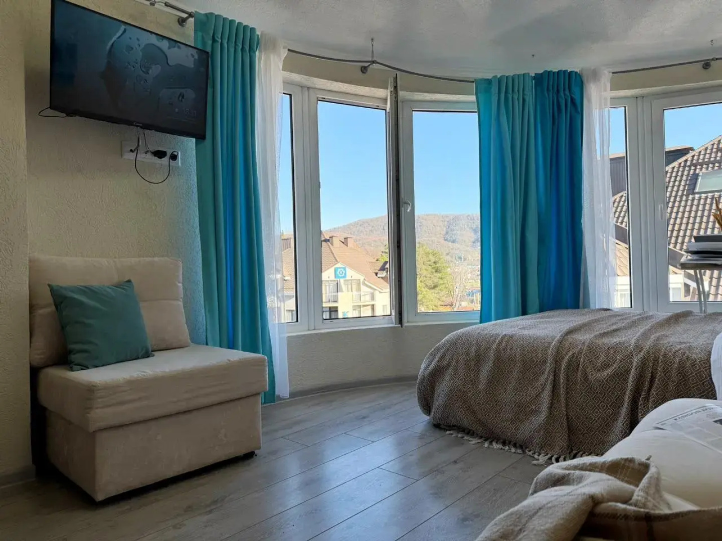 Апартаменты GoodWill. 3 минуты до пляжа